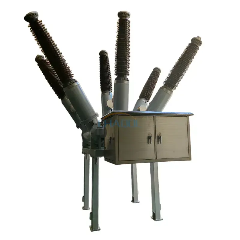 ឧបករណ៍បំបែកសៀគ្វី SF6 ប្រភេទធុង 66KV